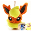 Authentic Pokemon center Flareon plush pokedoll Mocchiri mascot +/- 11cm 